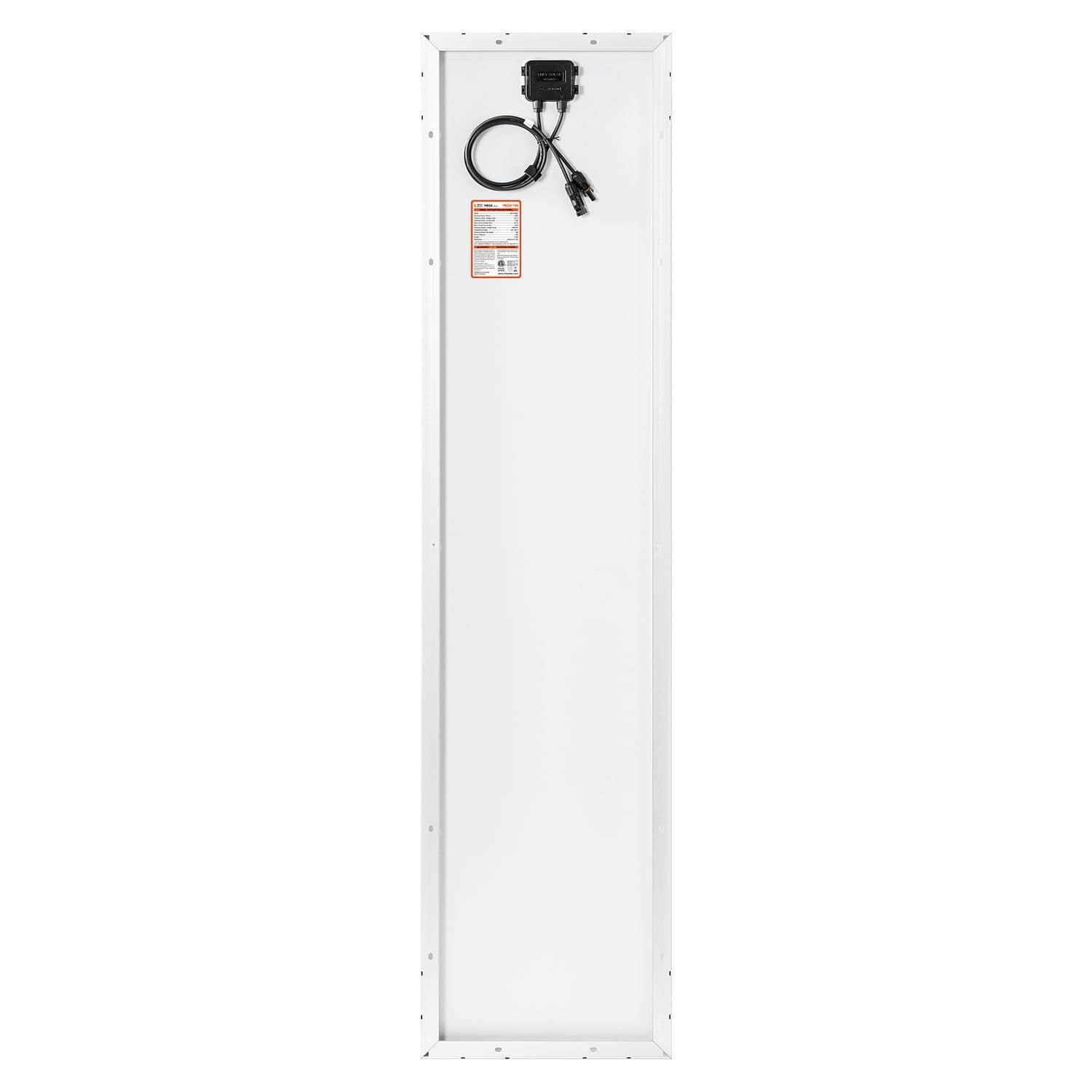 Rich Solar MEGA 130 Watt Slim Solar Panel back view