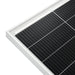 Rich Solar MEGA 175 PRO 175 Watt Solar Panel with 20 FT MC4 Extension Cable Set close up view