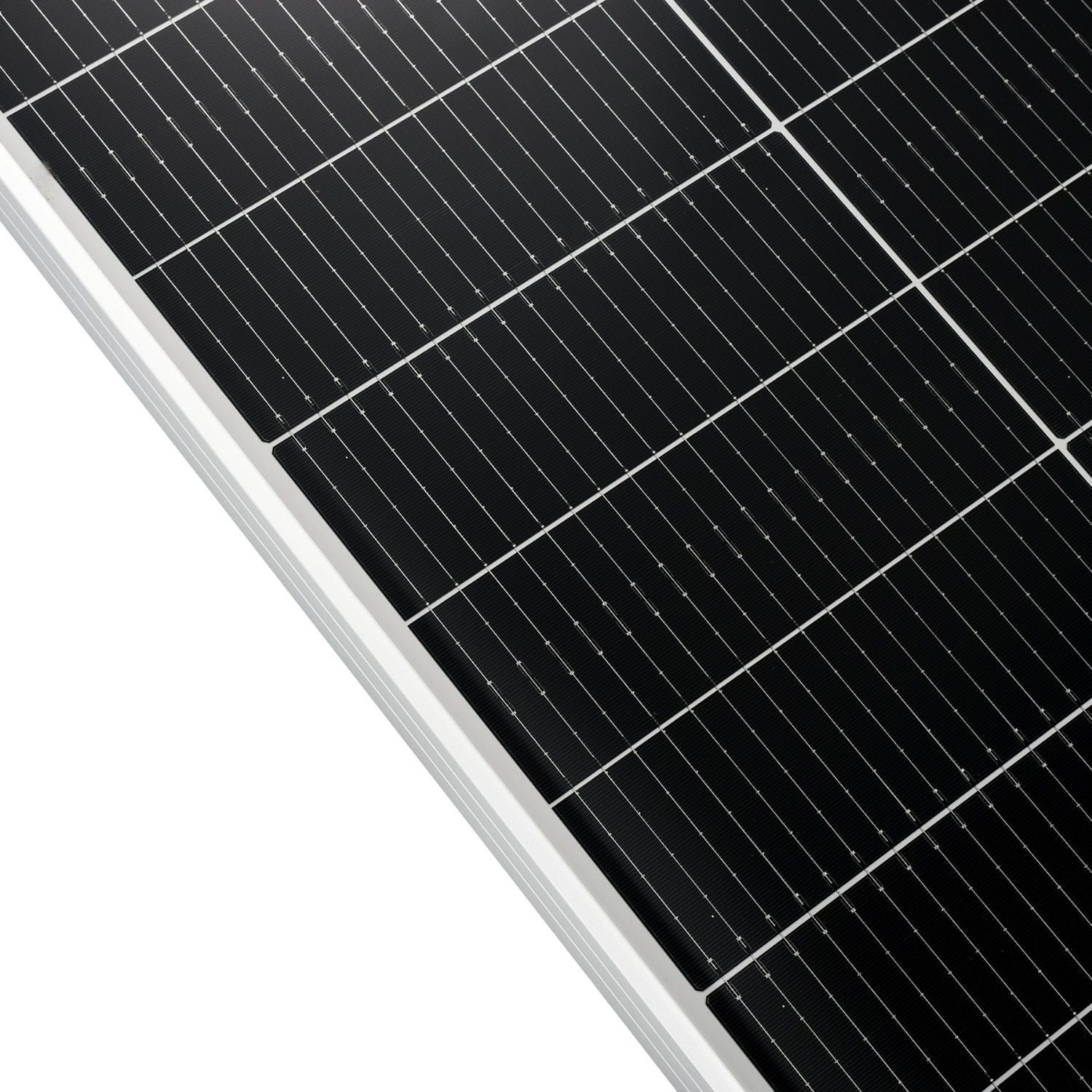 Rich Solar MEGA 175 PRO 175 Watt Solar Panel with 20 FT MC4 Extension Cable Set front close up panel view