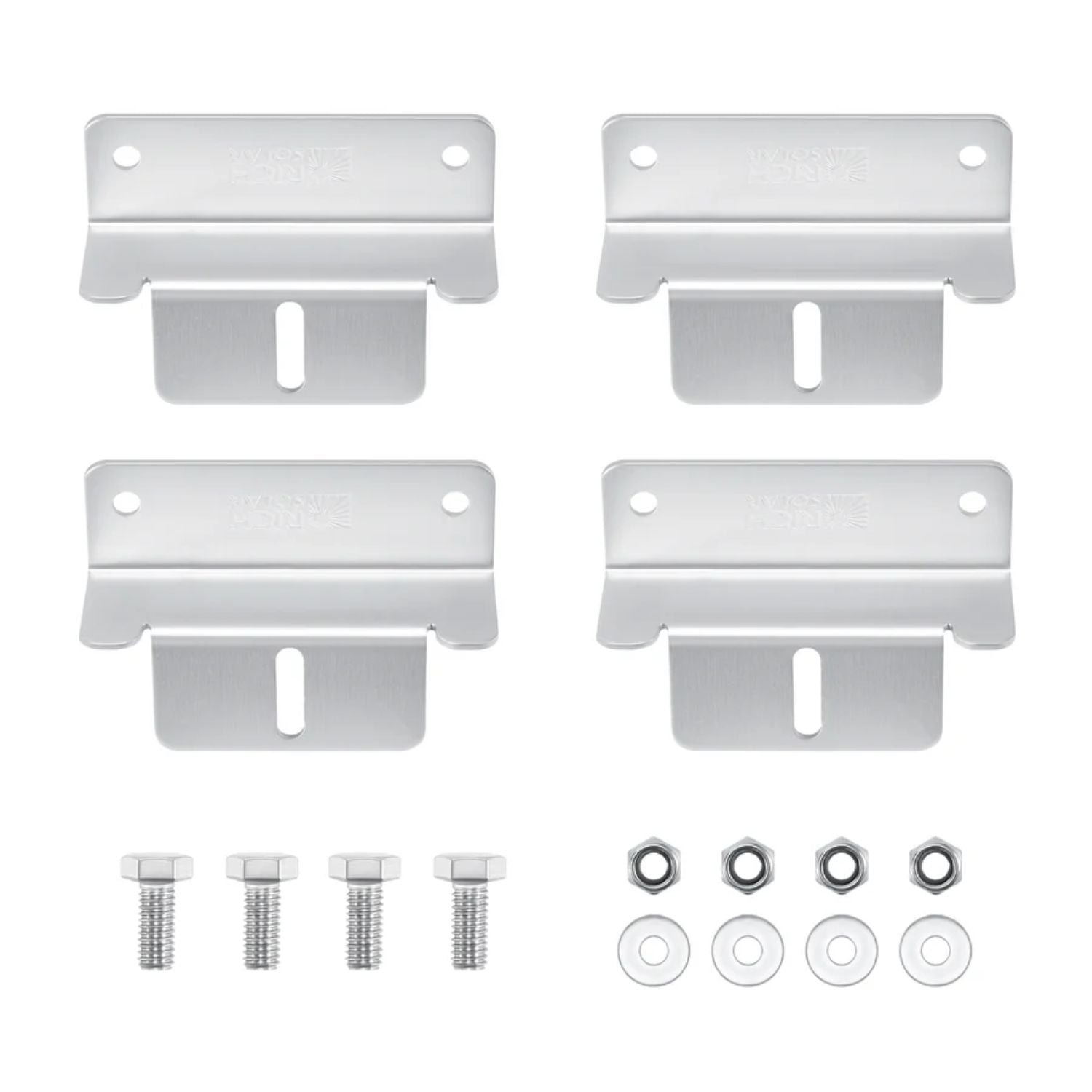 Rich Solar MEGA 200 WITH 3/4" Z BRACKETS Solar Panel - screws