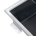 Rich Solar MEGA 200 WITH 3/4" Z BRACKETS Solar Panel close up view