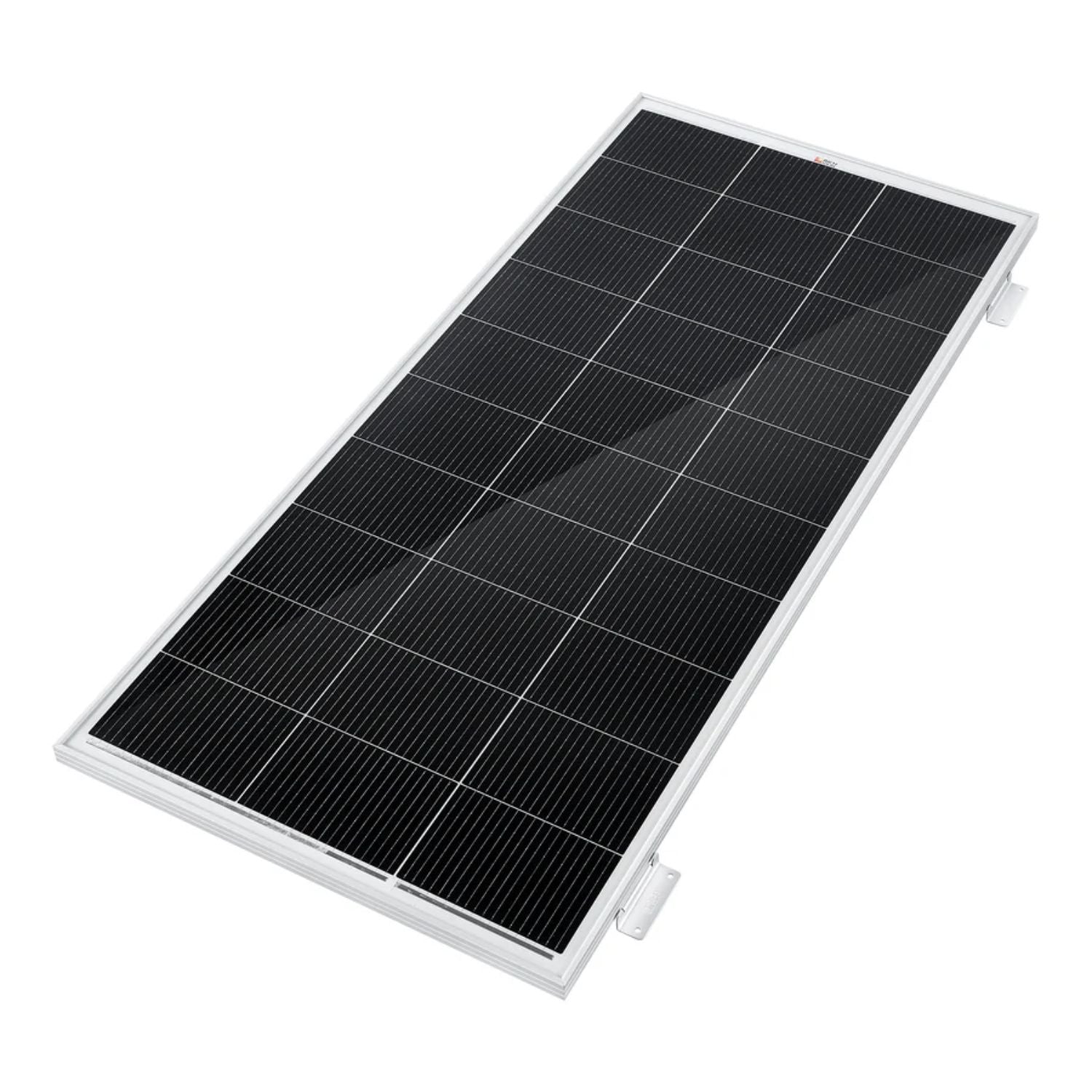Rich Solar MEGA 200 WITH 3/4" Z BRACKETS Solar Panel right view