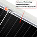 Rich Solar MEGA 200 Watt 12 Volt Monocrystalline Solar Panel Black - Advanced Technology