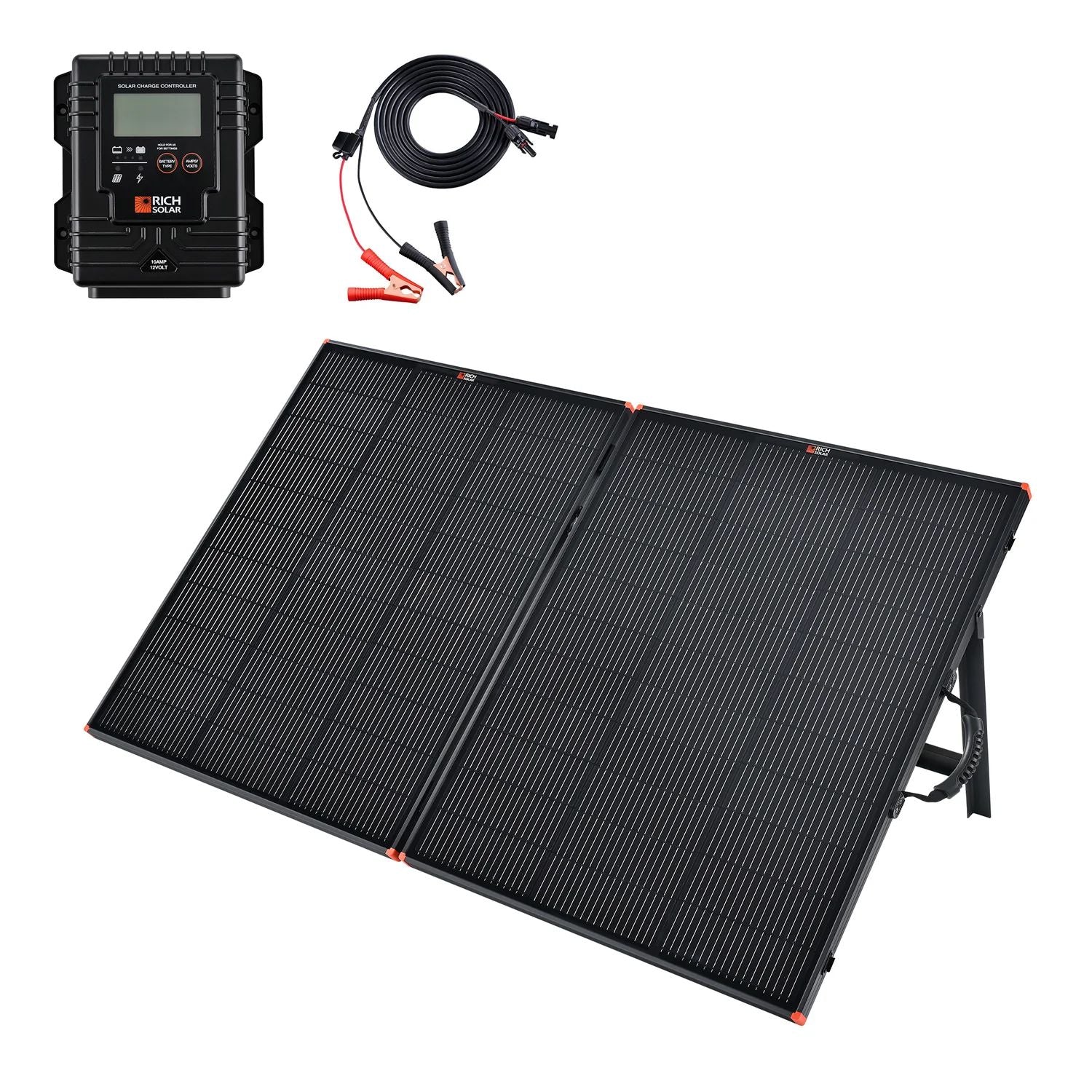 Rich Solar MEGA 200 Watt Briefcase Portable Solar Charging Kit