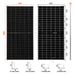 Rich Solar MEGA 550 Watt Bifacial Solar Panel dimension