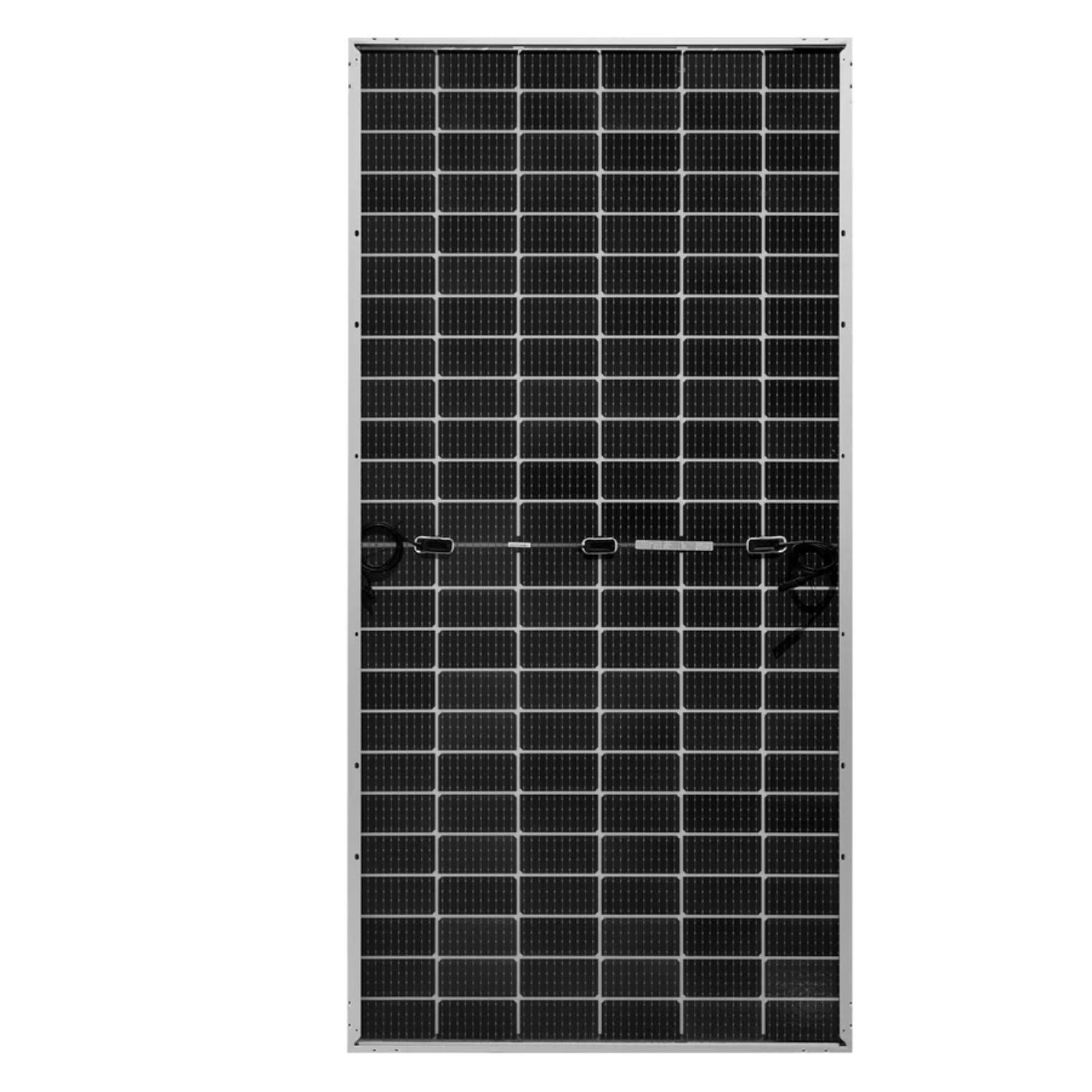 Rich Solar MEGA 600 BIFACIAL Watt Bifacial Solar Panel back 