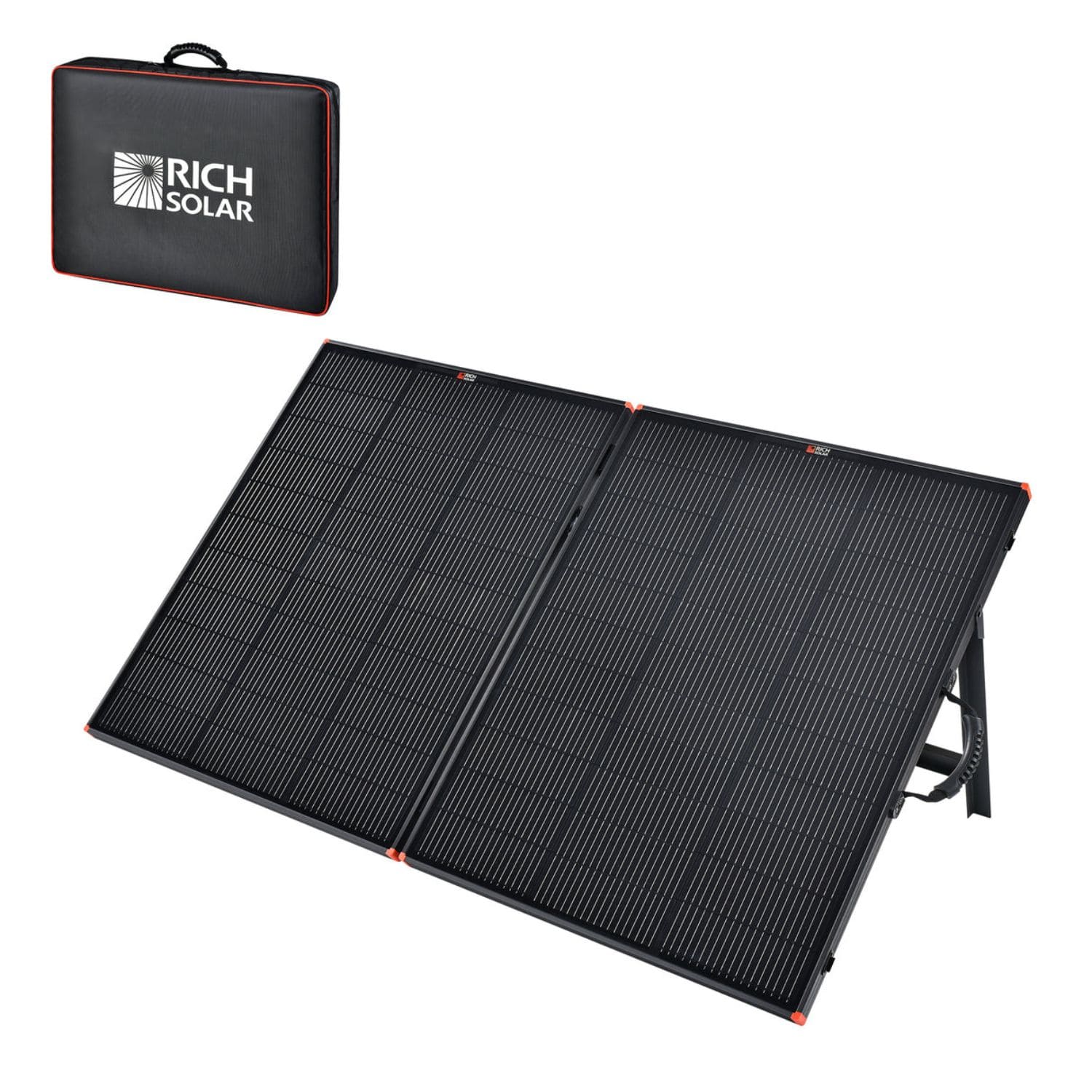 Rich Solar Mega 200W Portable Solar Panel Briefcase with bag