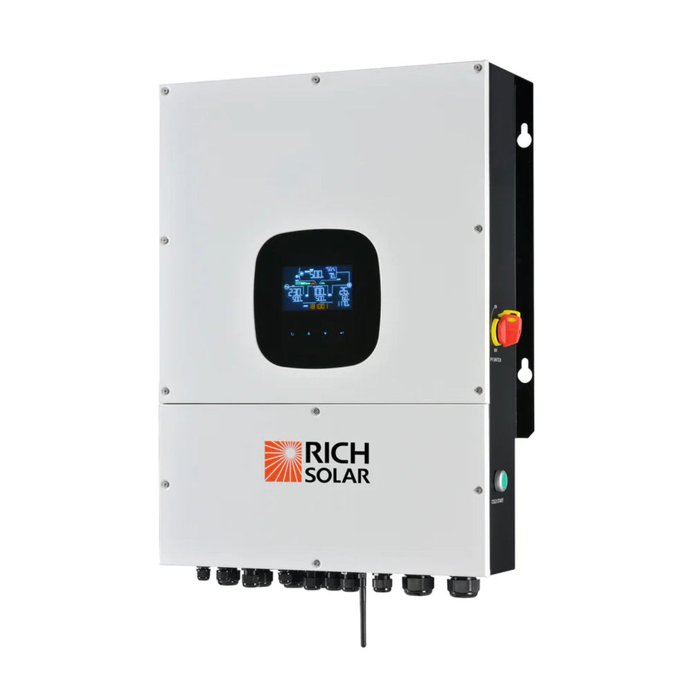 Rich Solar NOVA 12K PV Hybrid Inverter 12000W PV Input left view