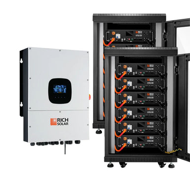 Rich Solar NOVA 12K PV Hybrid Inverter Solar Kit