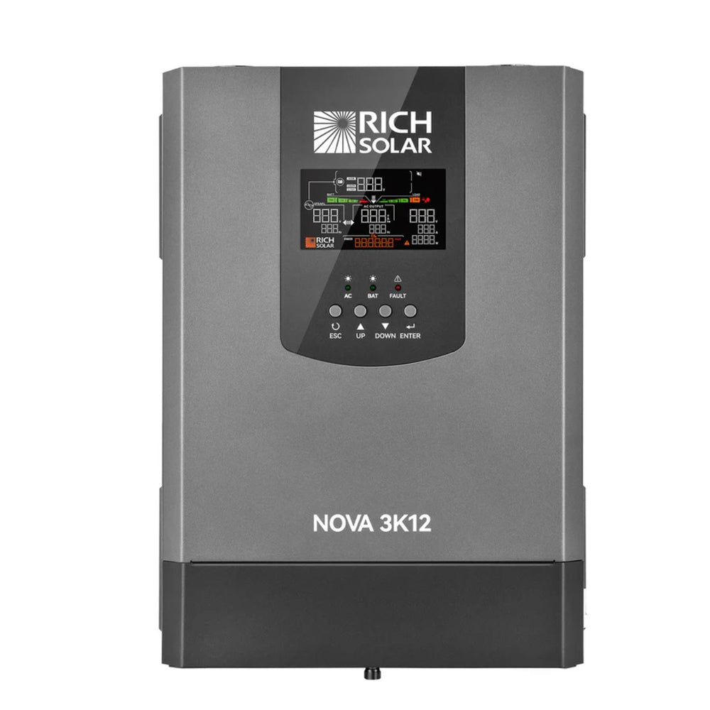 Rich Solar NOVA 3K12 Inverter front view