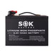 SOK 12V100Ah LiFePO4 Battery Bluetooth & Built-in heater
