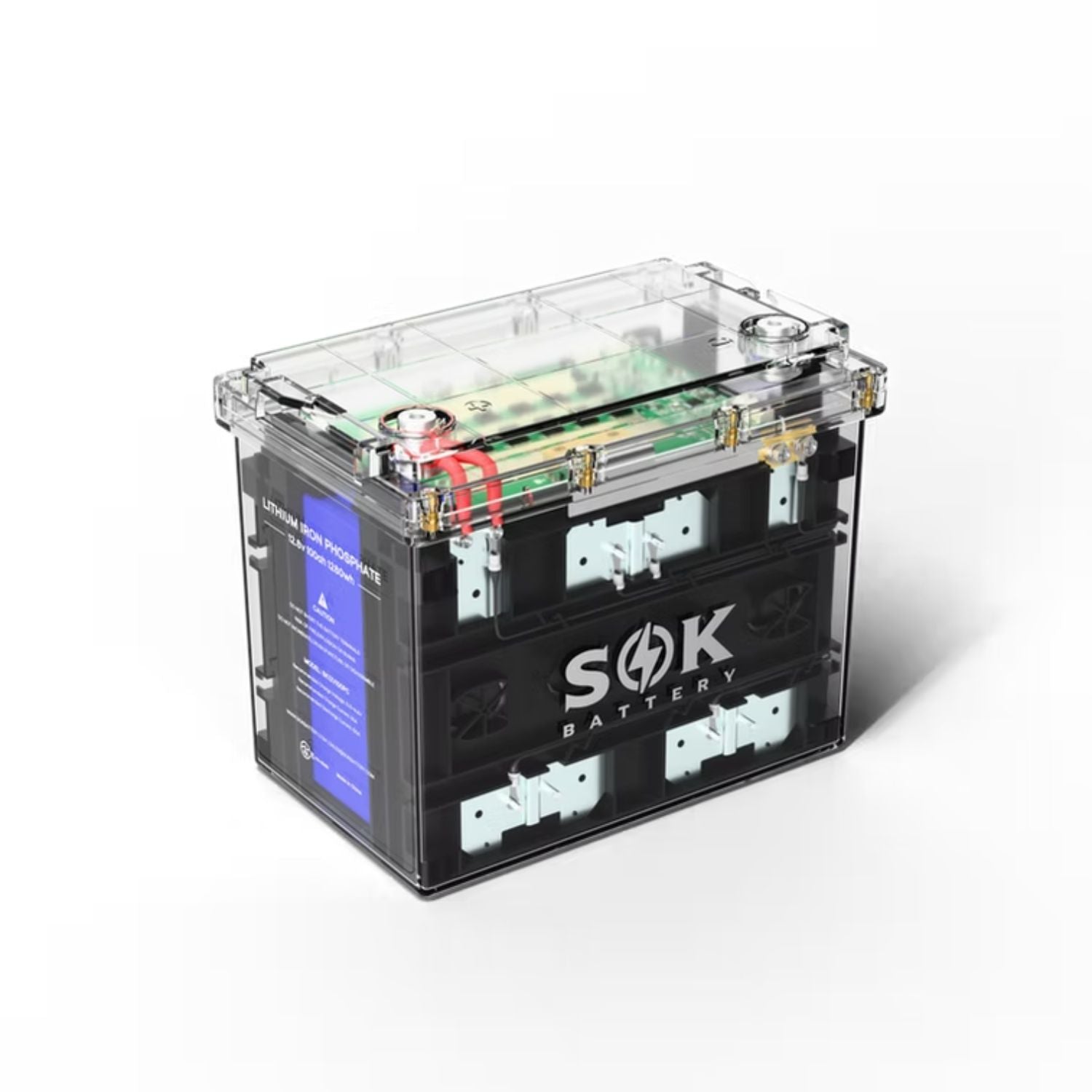 SOK 12V100Ah LiFePO4 Battery right view