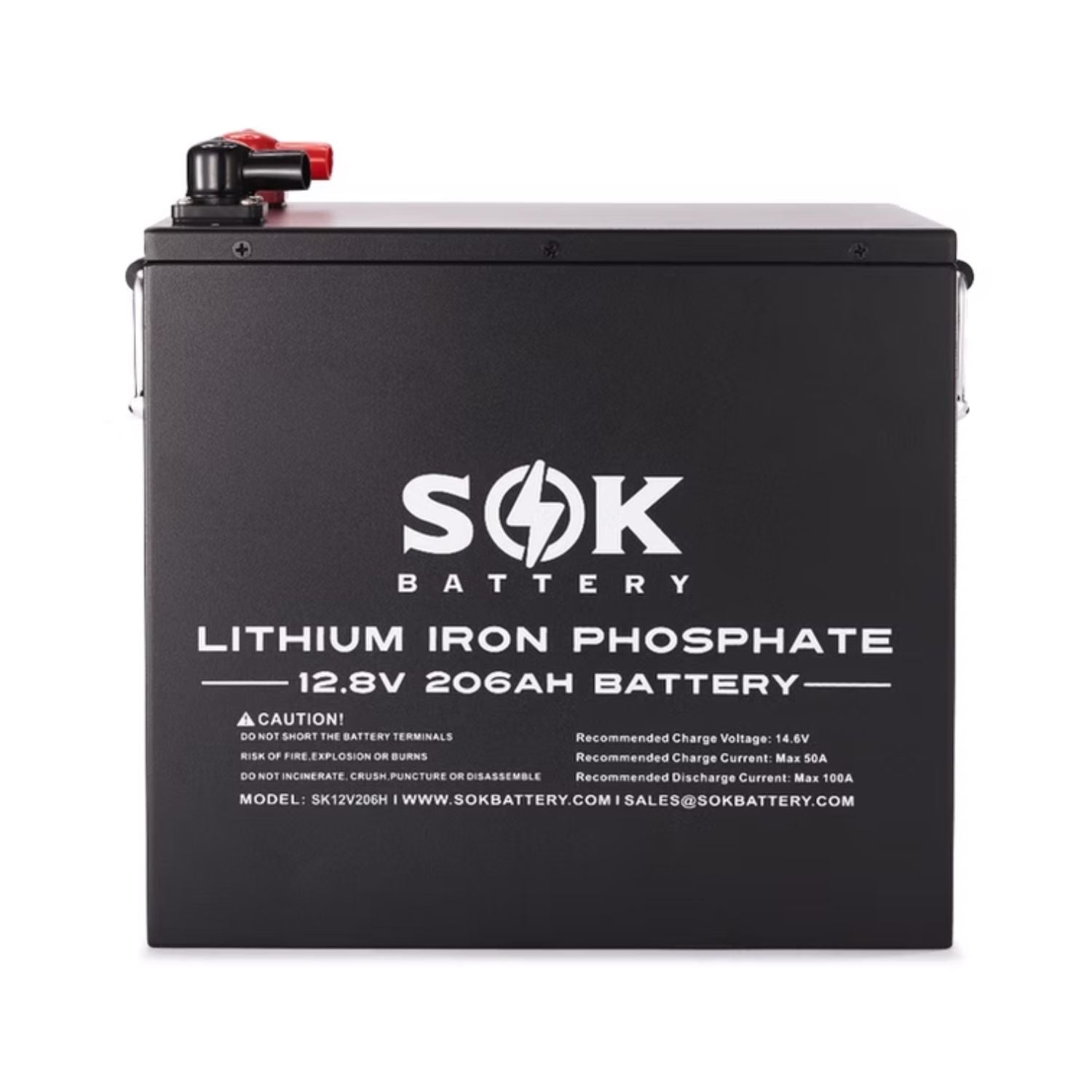 SOK 12V 206Ah LiFePO4 Battery Bluetooth &amp; Built-in heater SK12V206H