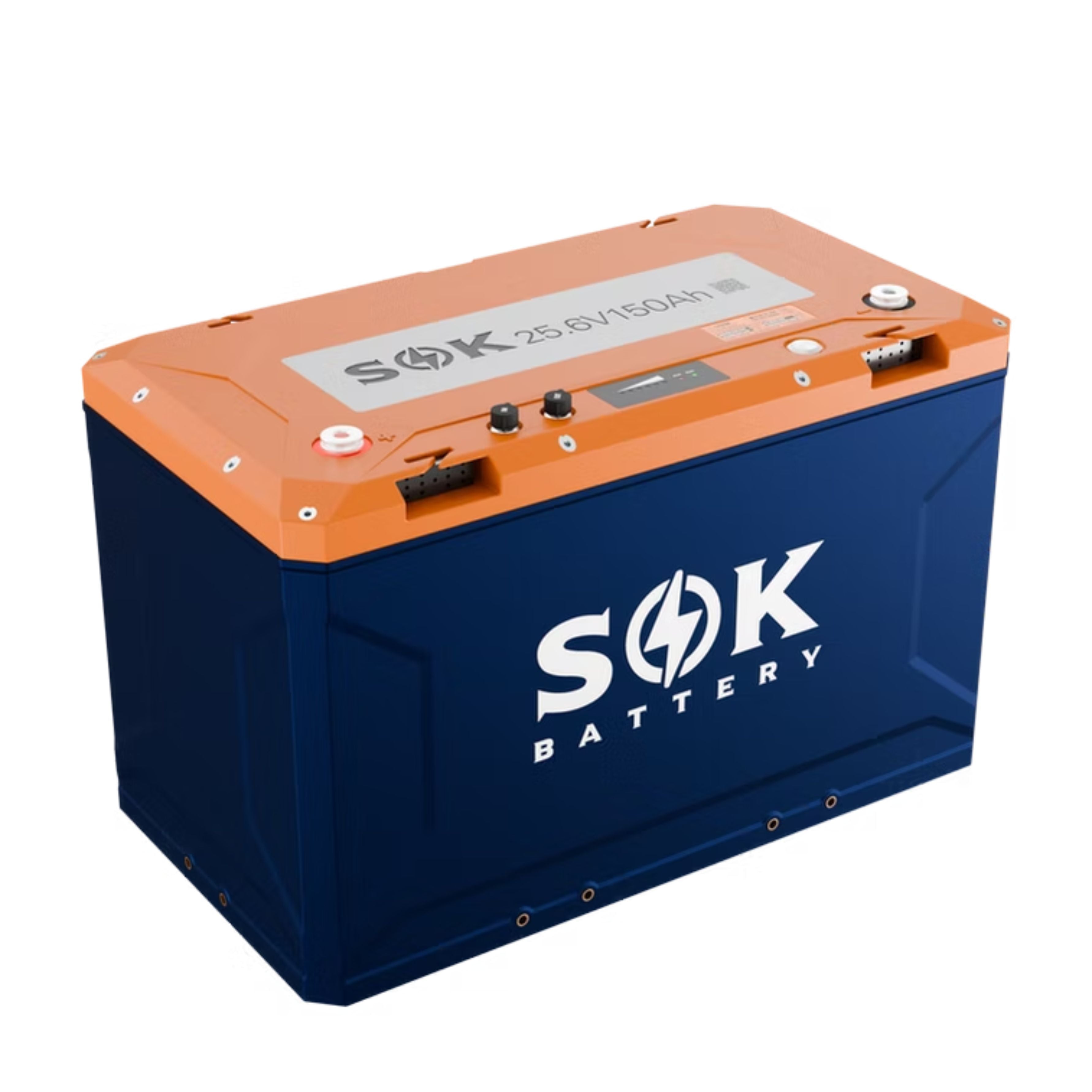 SOK 24V150Ah Battery,Built-in heater & Bluetooth,Victron CAN Comms SK24V150PH right view