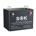 SOK 280Ah Battery, Built-in heater and Bluetooth, Best for RV or Marine SK12V280H