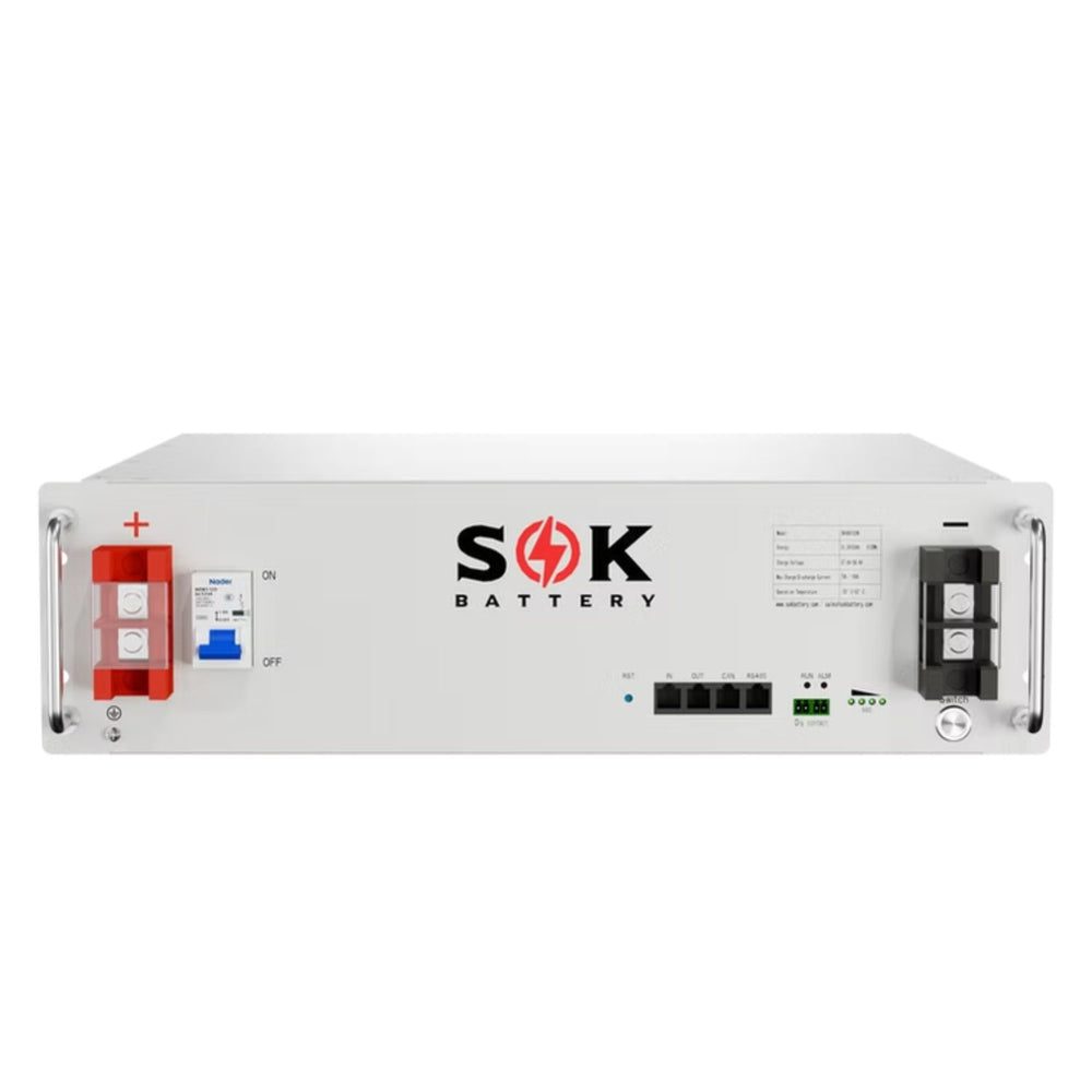 SOK 48V100Ah Server Rack LiFePO4 Battery SK48V100N