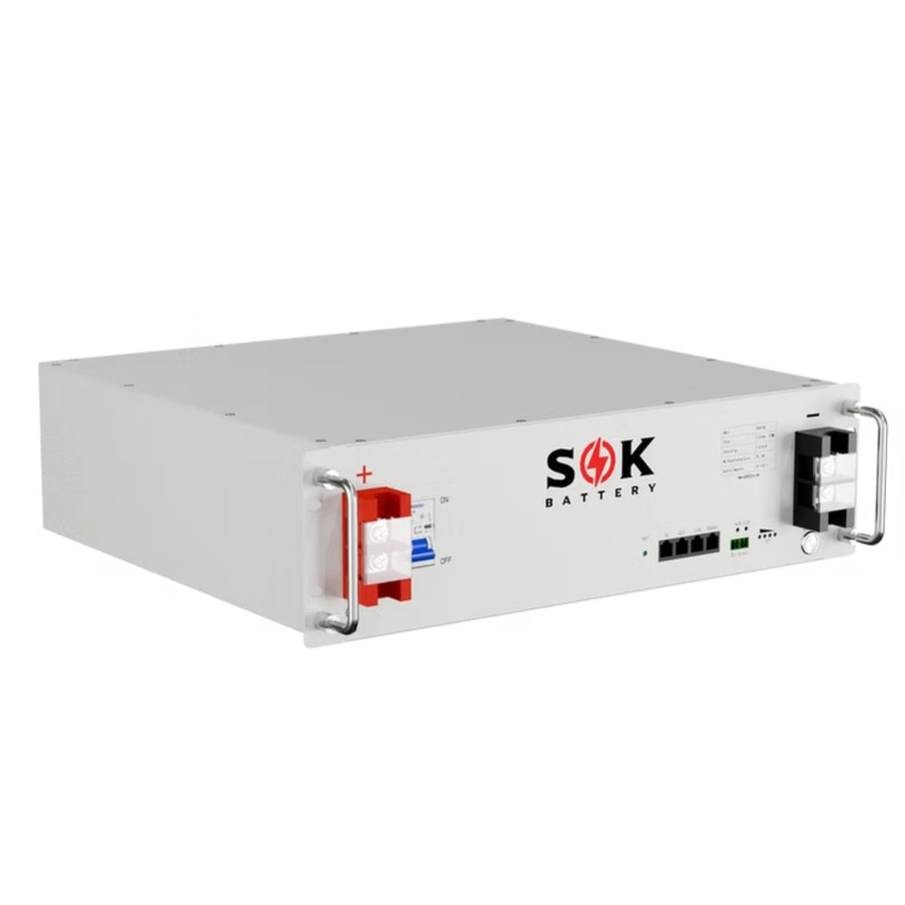 SOK 48V100Ah Server Rack LiFePO4 Battery SK48V100N right view