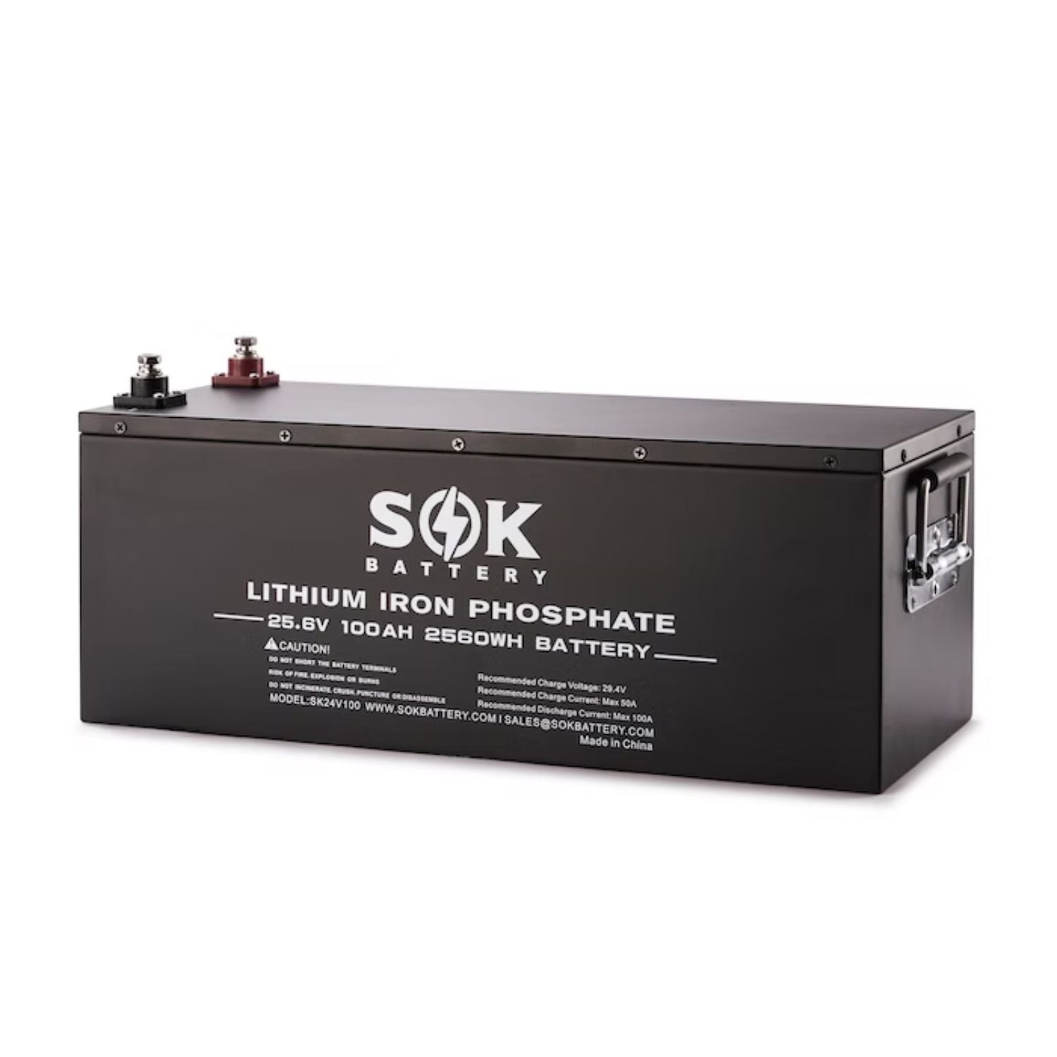 SOK SOK 24V 100Ah LiFePO4 Battery SK24V100