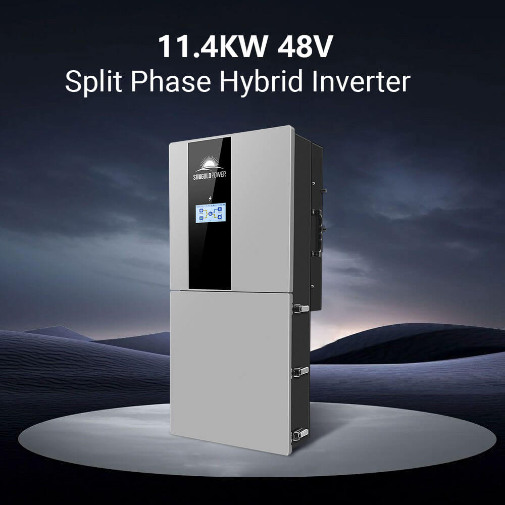 SunGoldPower 11.4kW Hybrid Solar Kit with 20.48kWh LiFePO4 Battery – SGH-11N2E product image 3