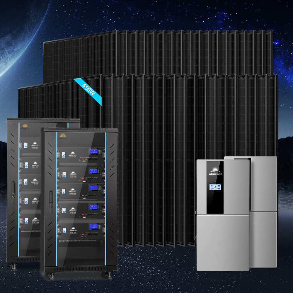 SunGoldPower 22.8kW Hybrid Solar Kit with 51.2kWh LiFePO4 Battery – SGH-11N5E product image 4