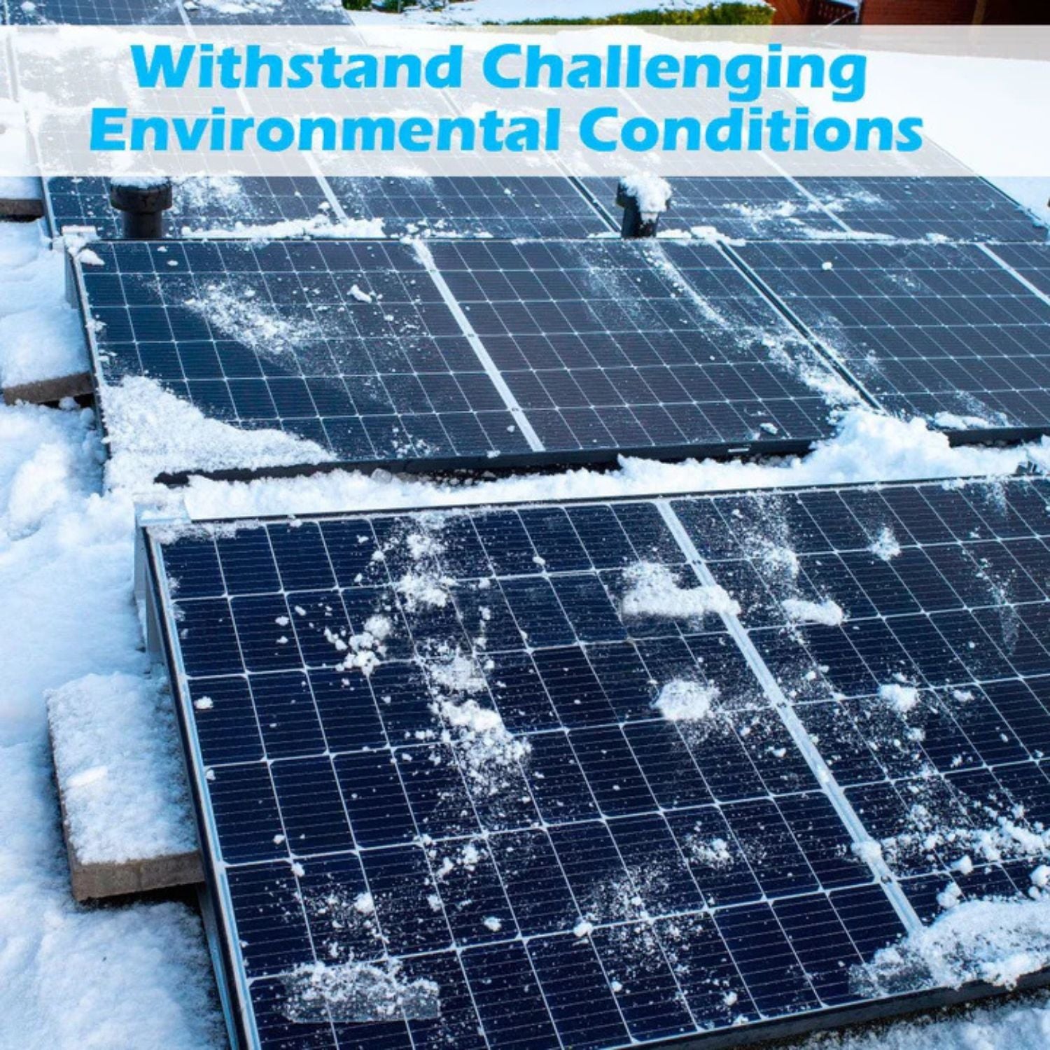 SunGold 450/550 Watt Monocrystalline Solar Panel withstand challenging Environmental conditions