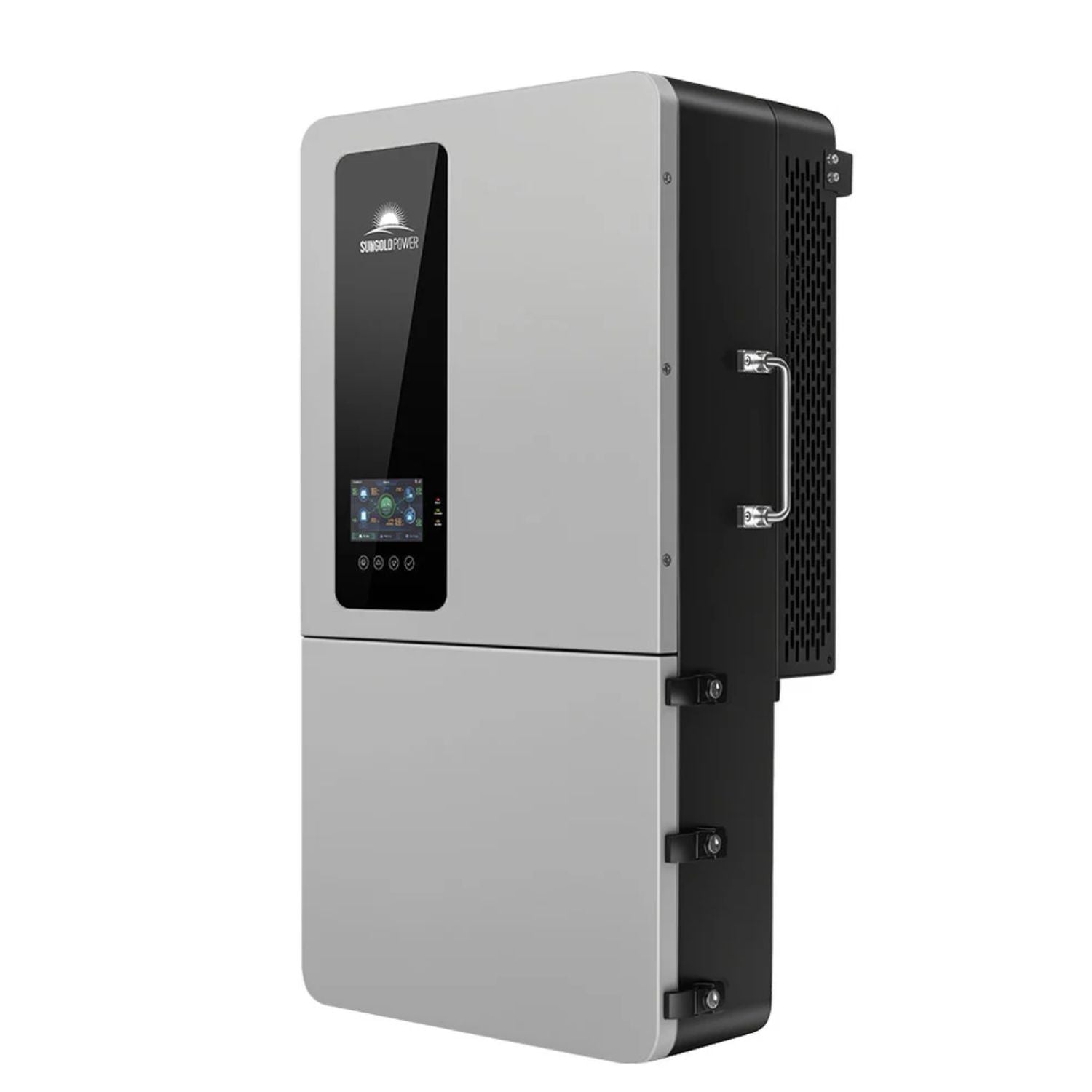 SunGold Power 12KW 48V All-in-one Hybrid Solar Inverter left view