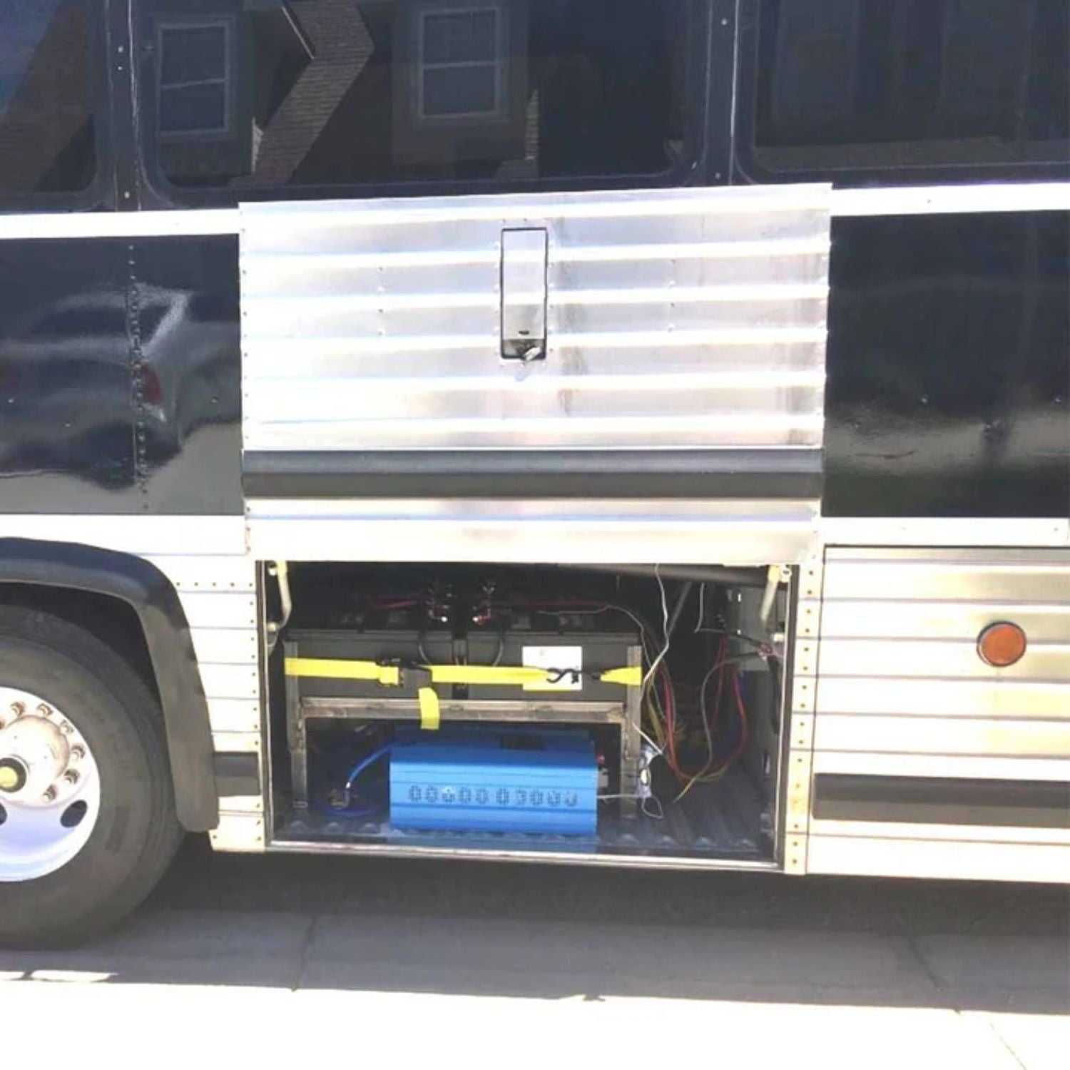 SunGold Power 12KW 48V Split Phase Inverter in the truck