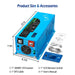SunGold Power 2000W DC 12V Pure Sine Wave Inverter With Charger - compatible dimensions