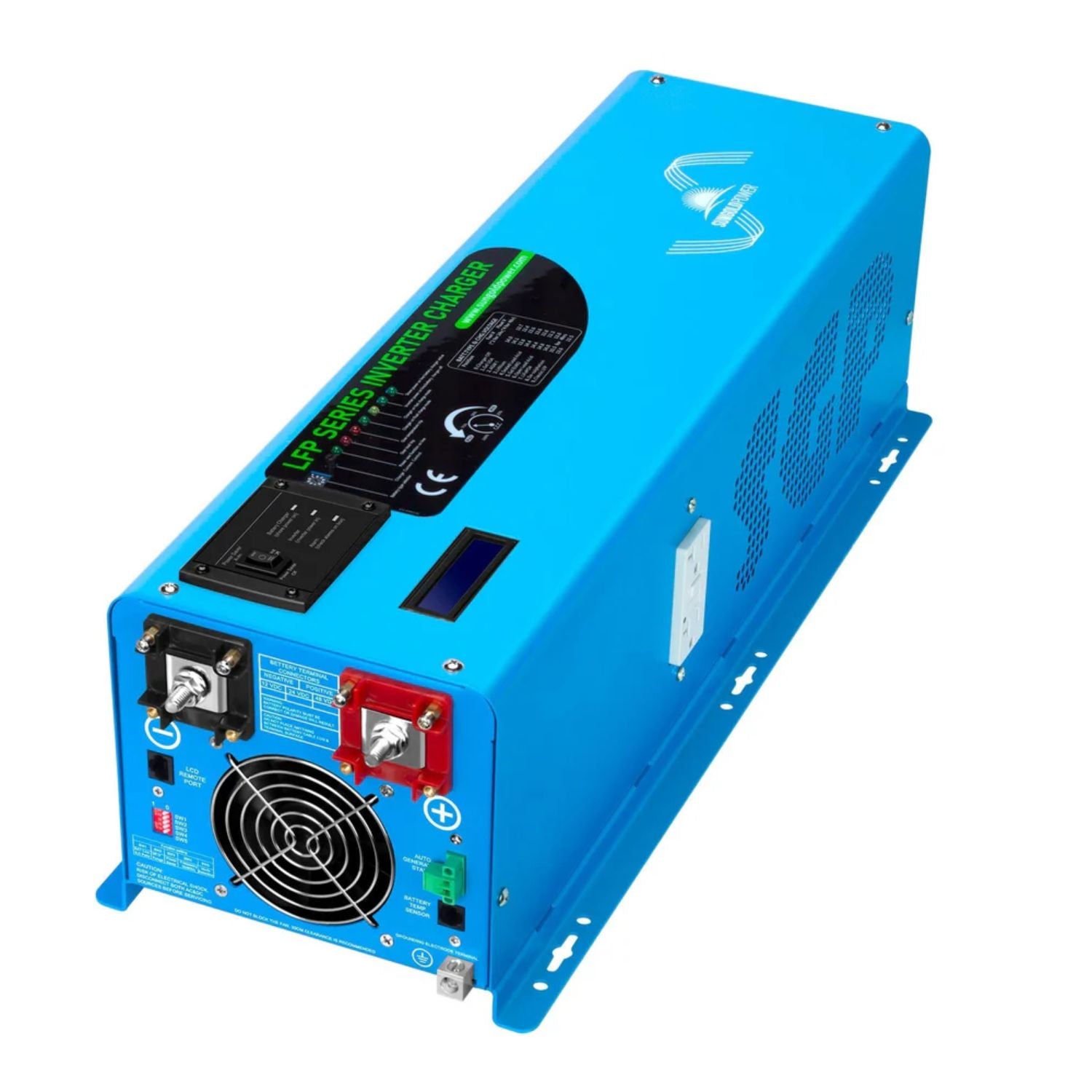 SunGold Power 4000W DC 12V Pure Sine Wave Inverter With Charger