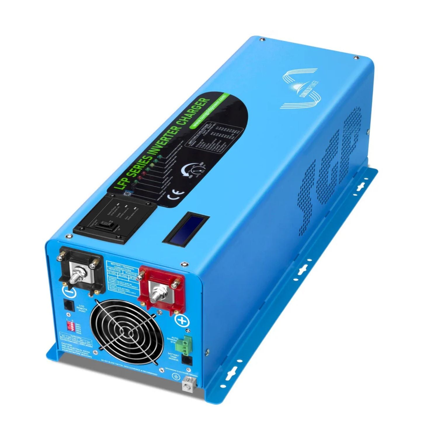 SunGold Power 4000W DC 24V Split Phase Pure Sine Wave Inverter With Charger