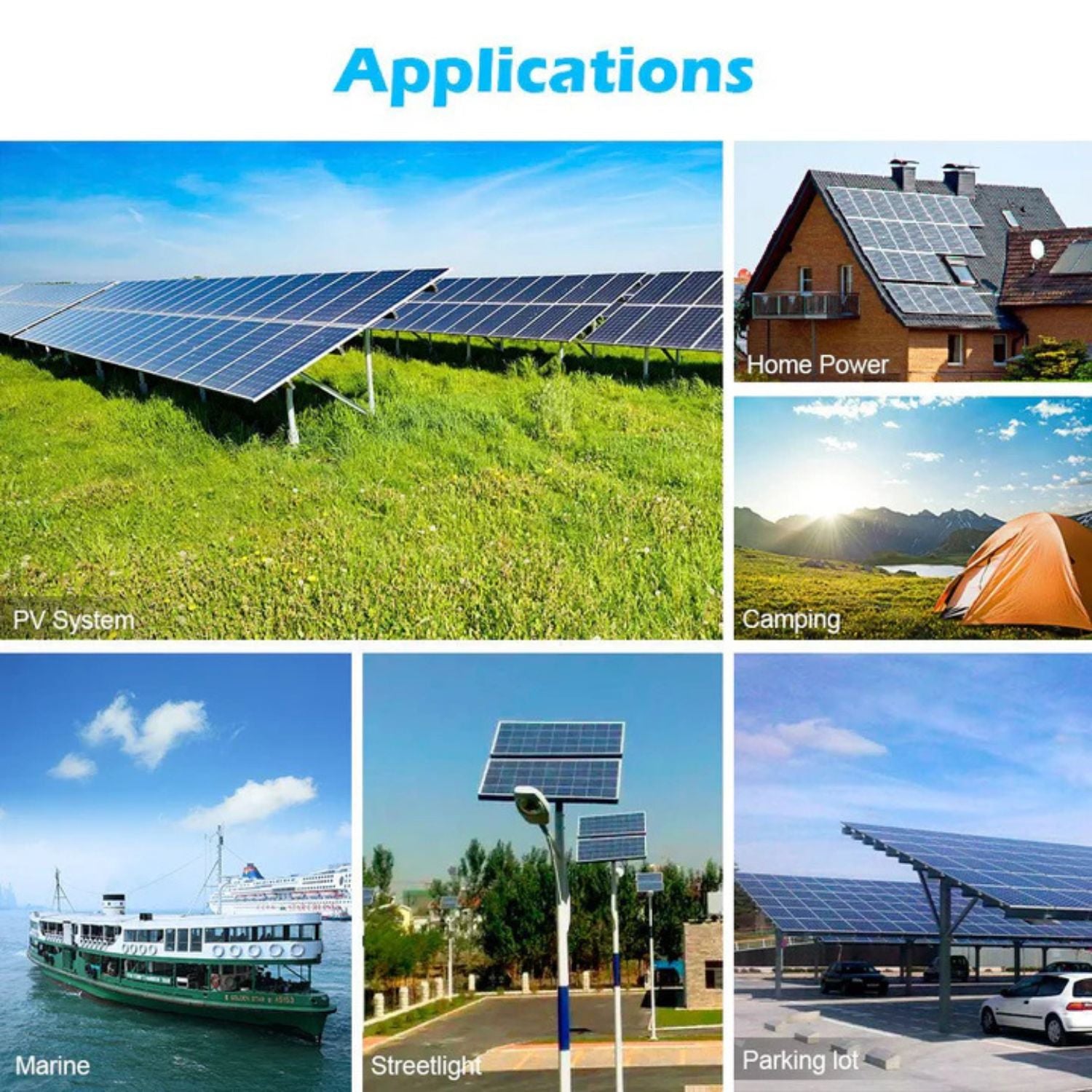 SunGold Power 415W Mono Black Solar Applications
