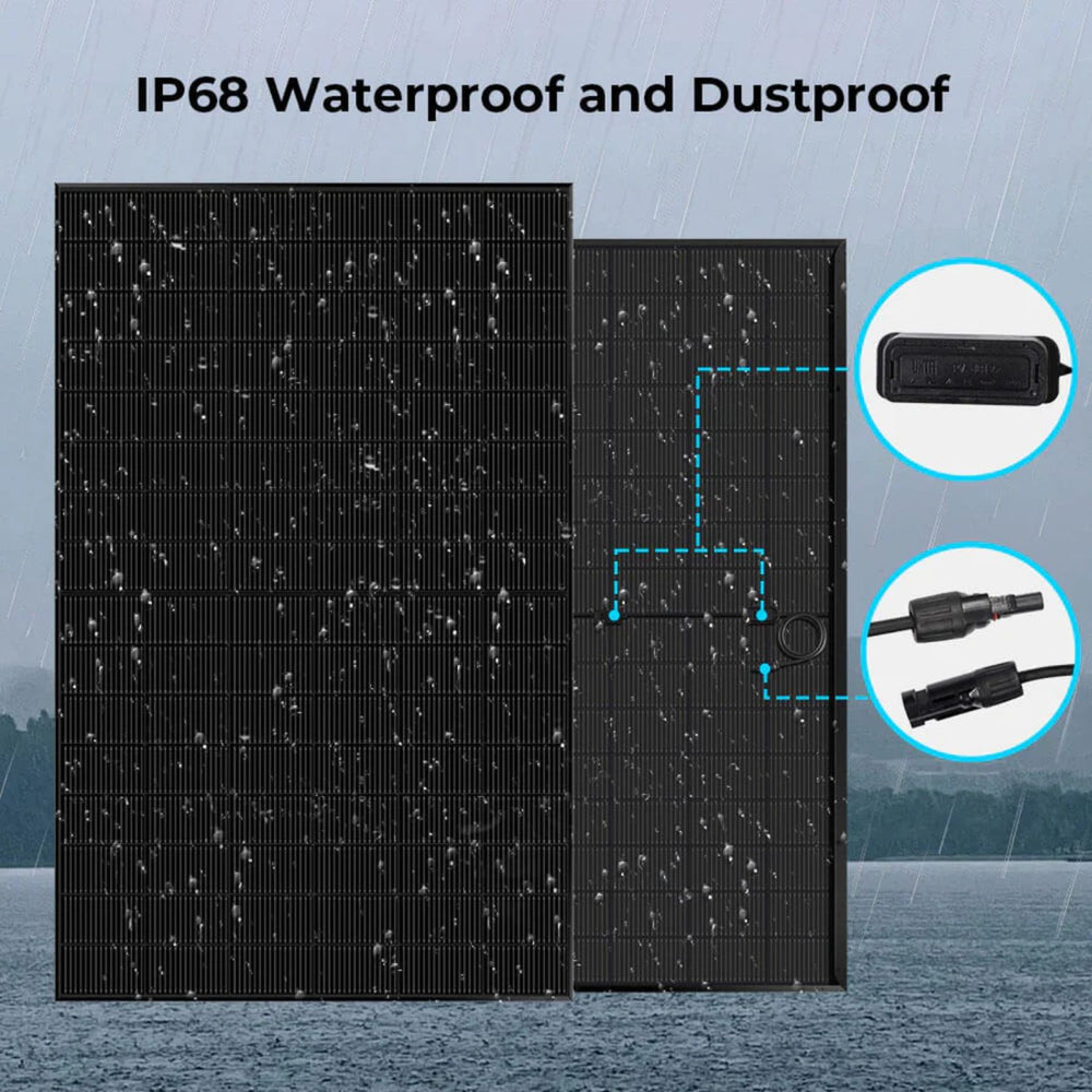  SunGold Power 450 Watt Bifacial Solar Panel - IP68 Waterproof and dustproof 