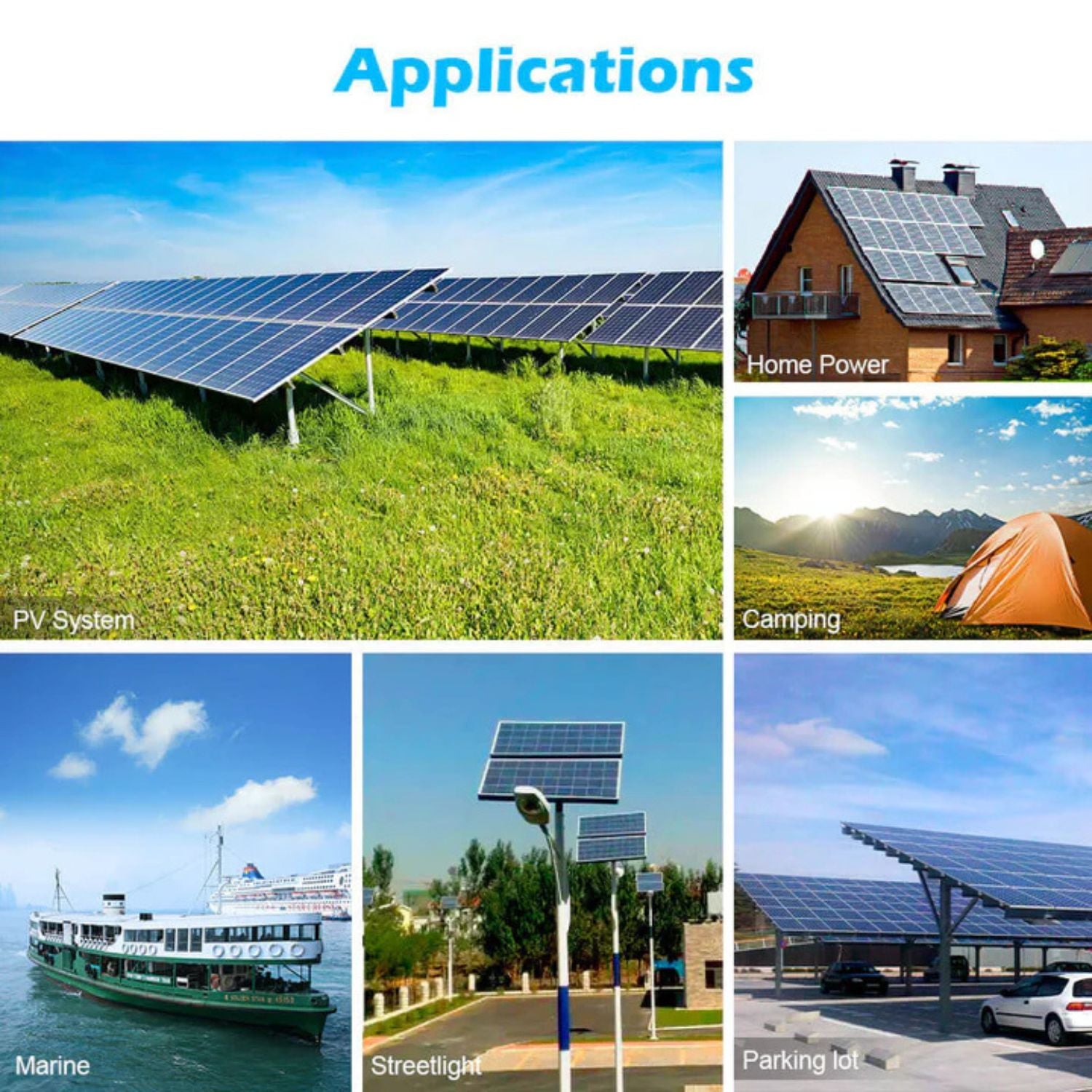SunGold Power 450 Watt Monocrystalline Solar Panel in any place and style
