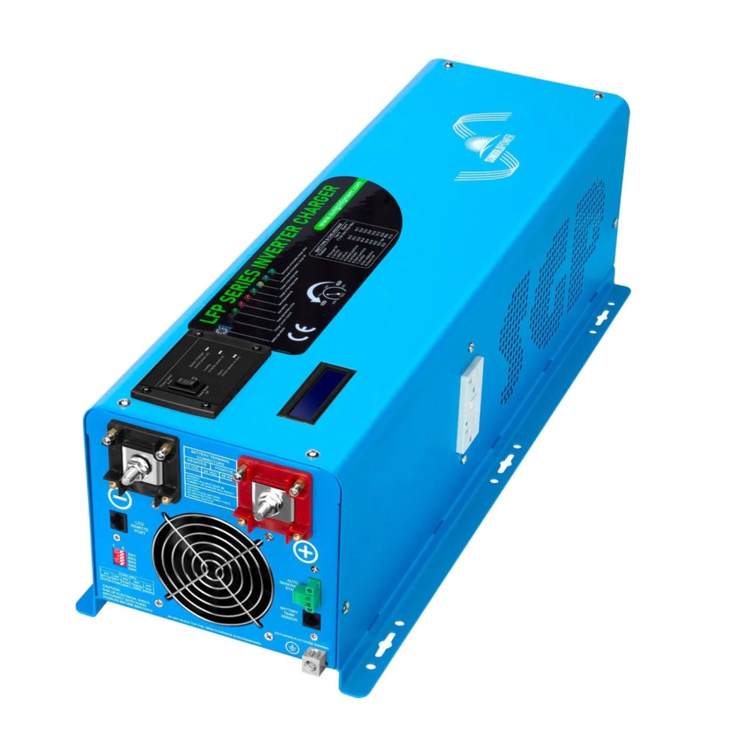 SunGold Power 6000W DC 24V Split Phase Pure Sine Wave Inverter With Charger
