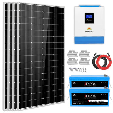 SunGold Power Solar Kit 3000W