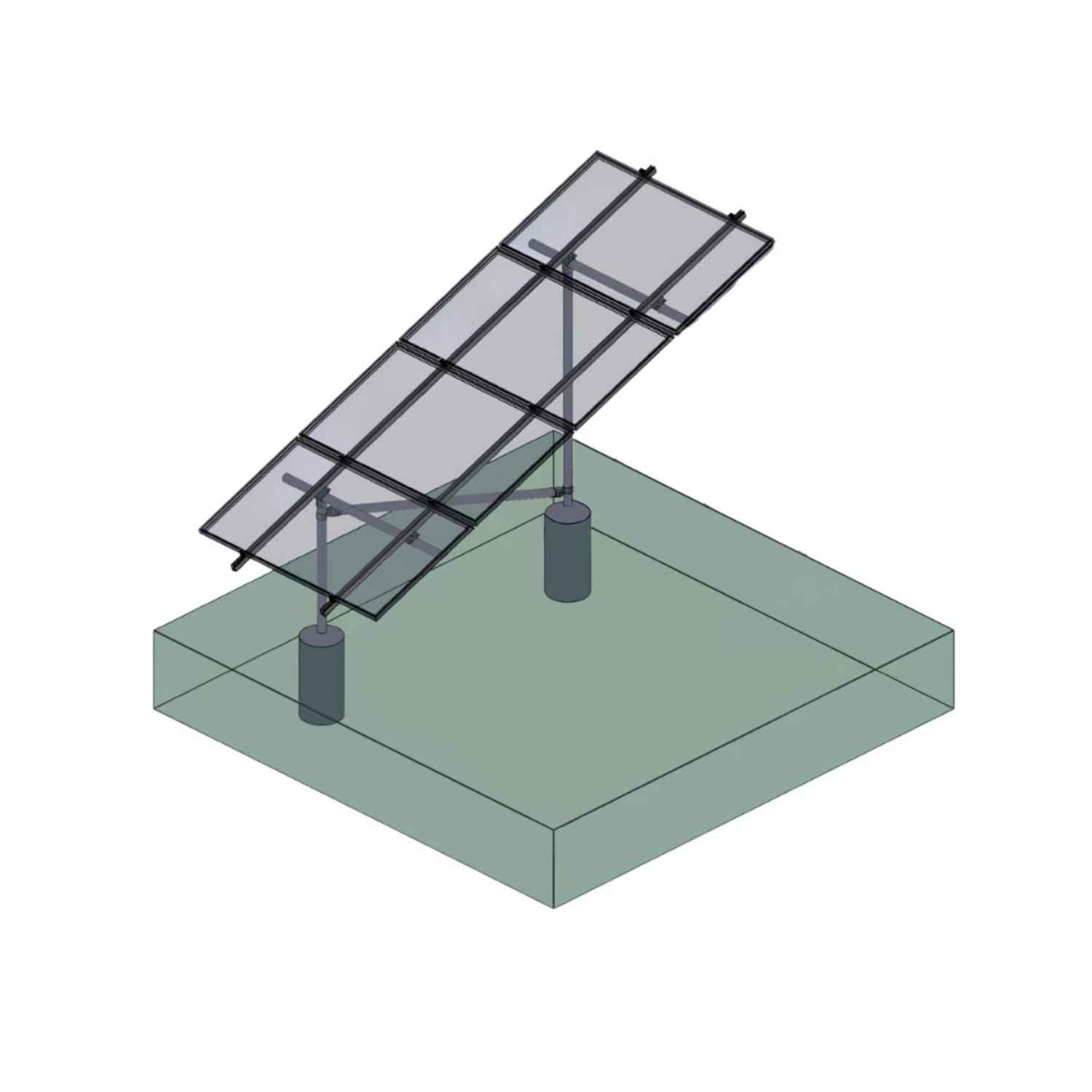 Tamarack Ground Mount Solar Racking Kit