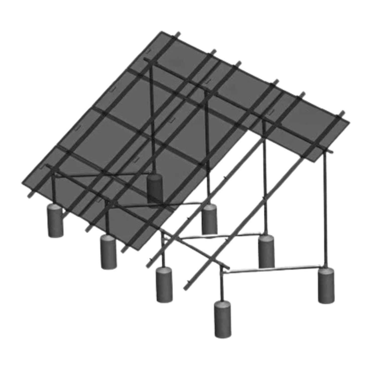 Tamarack Ground Mount Solar Racking Kit