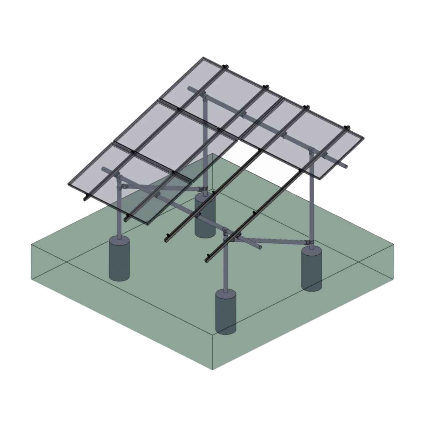 Tamarack Ground Mount Solar Racking Kit
