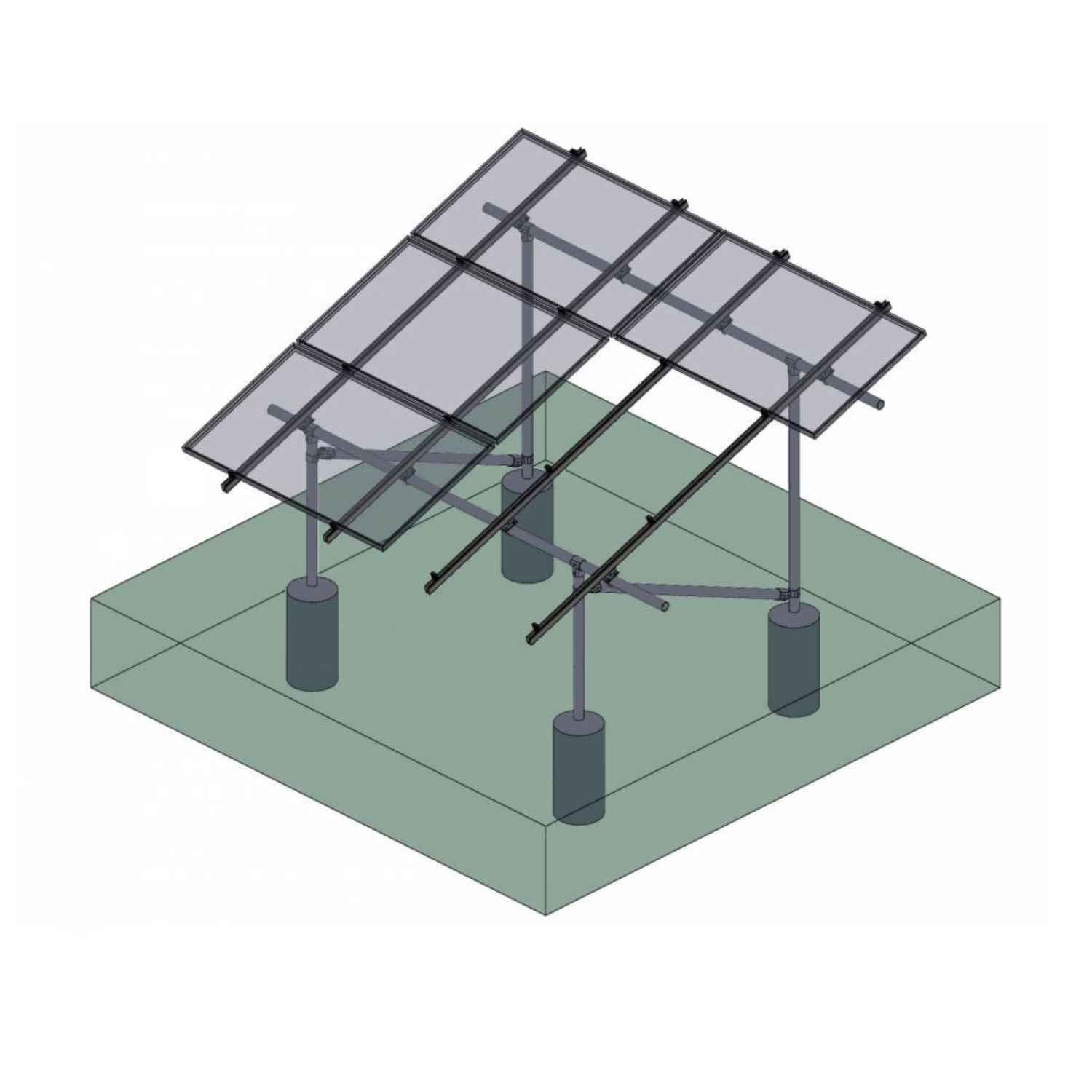 Tamarack Ground Mount Solar Racking Kit