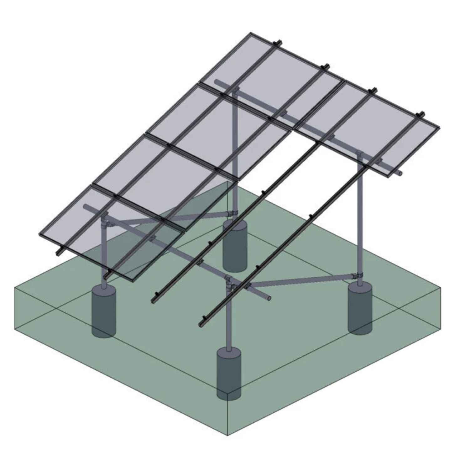 Tamarack Ground Mount Solar Racking Kit