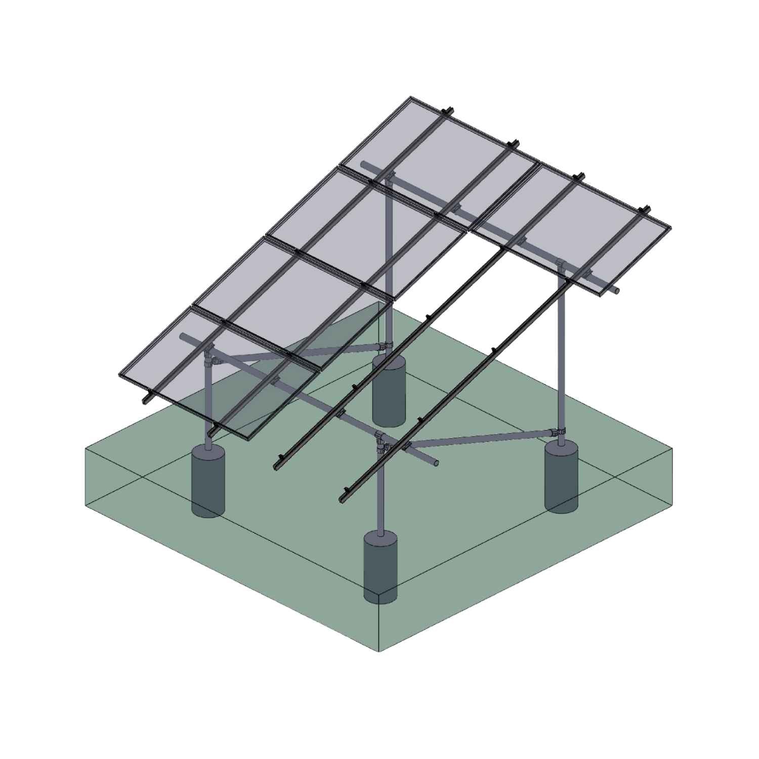 Tamarack Ground Mount Solar Racking Kit