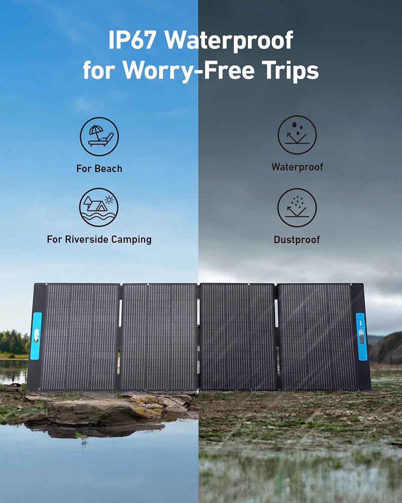 Anker SOLIX PS400 Portable Solar Panel | 400 Watts