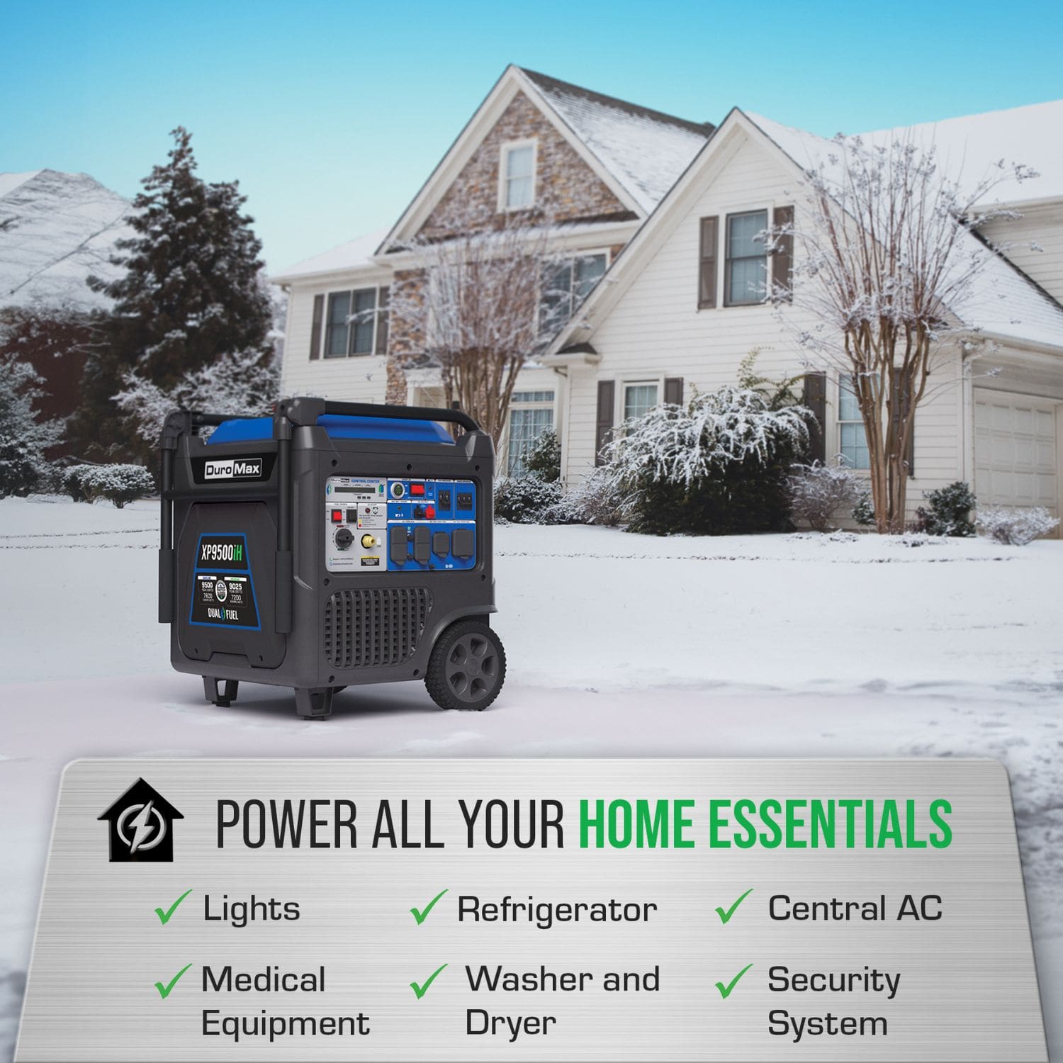 The DuroMax XP9500iH Can Power All Your Home Essentials