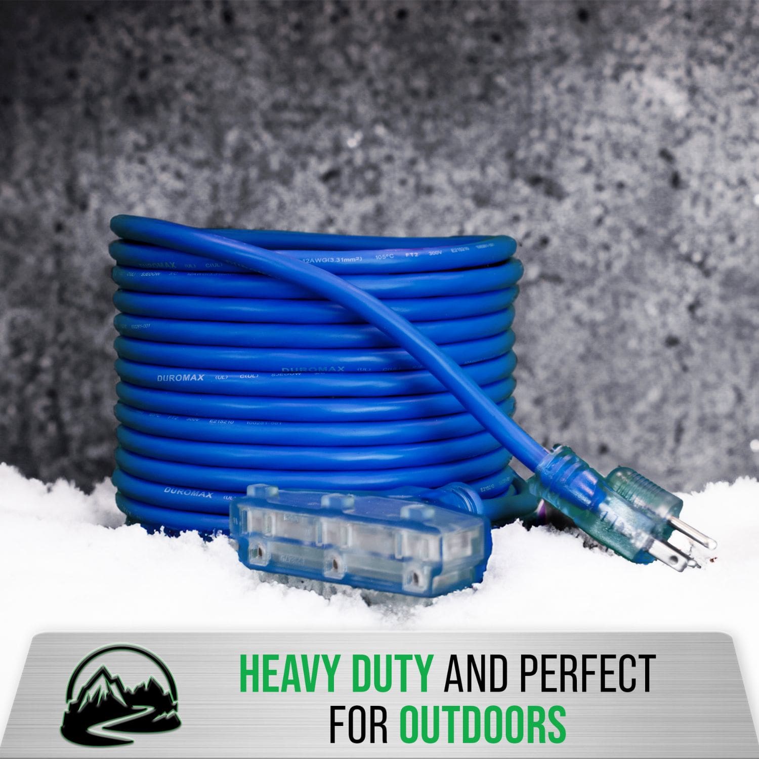 The DuroMax XPX10050C 50-Foot 10 Gauge Power Cord Is Heavy Duty And Perfect For Outdoors