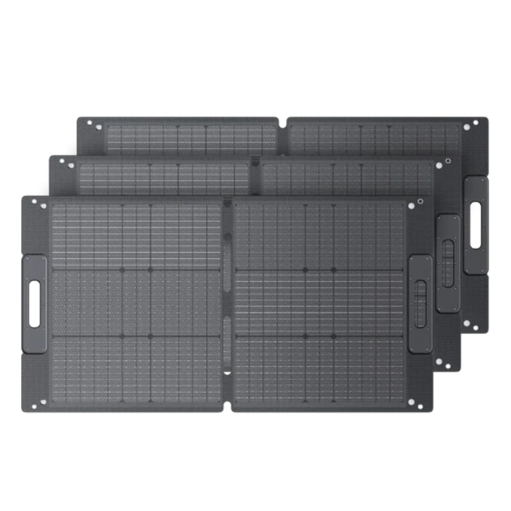 Three BLUETTI SP100L Solar Panel