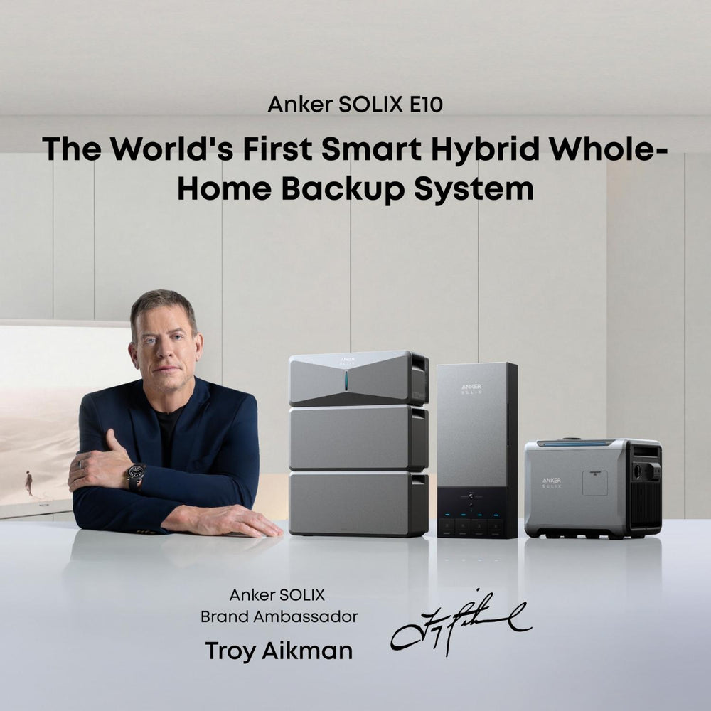 Troy Aikman Endorses The Anker SOLIX E10