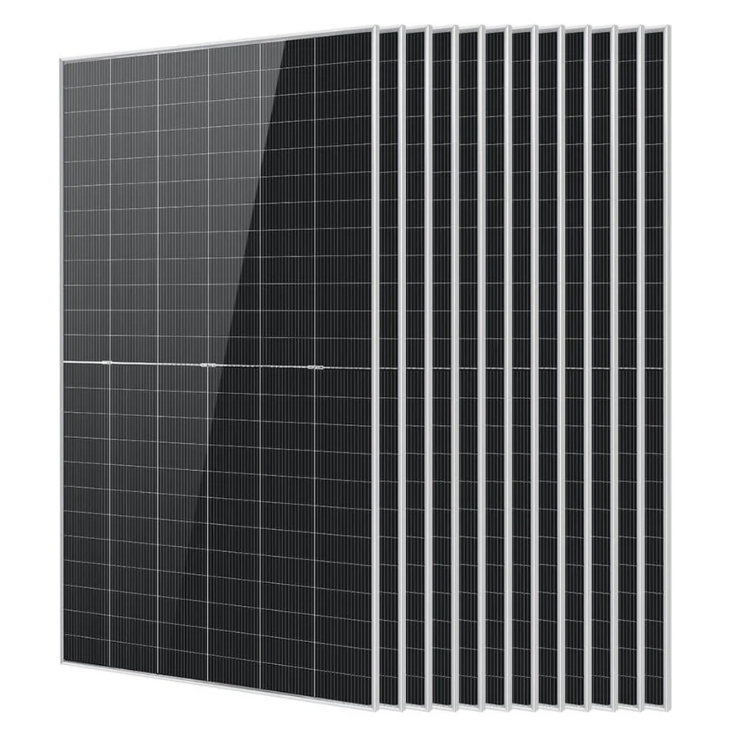 Twelve SunGold Power 590 Watt Bifacial Solar Panel
