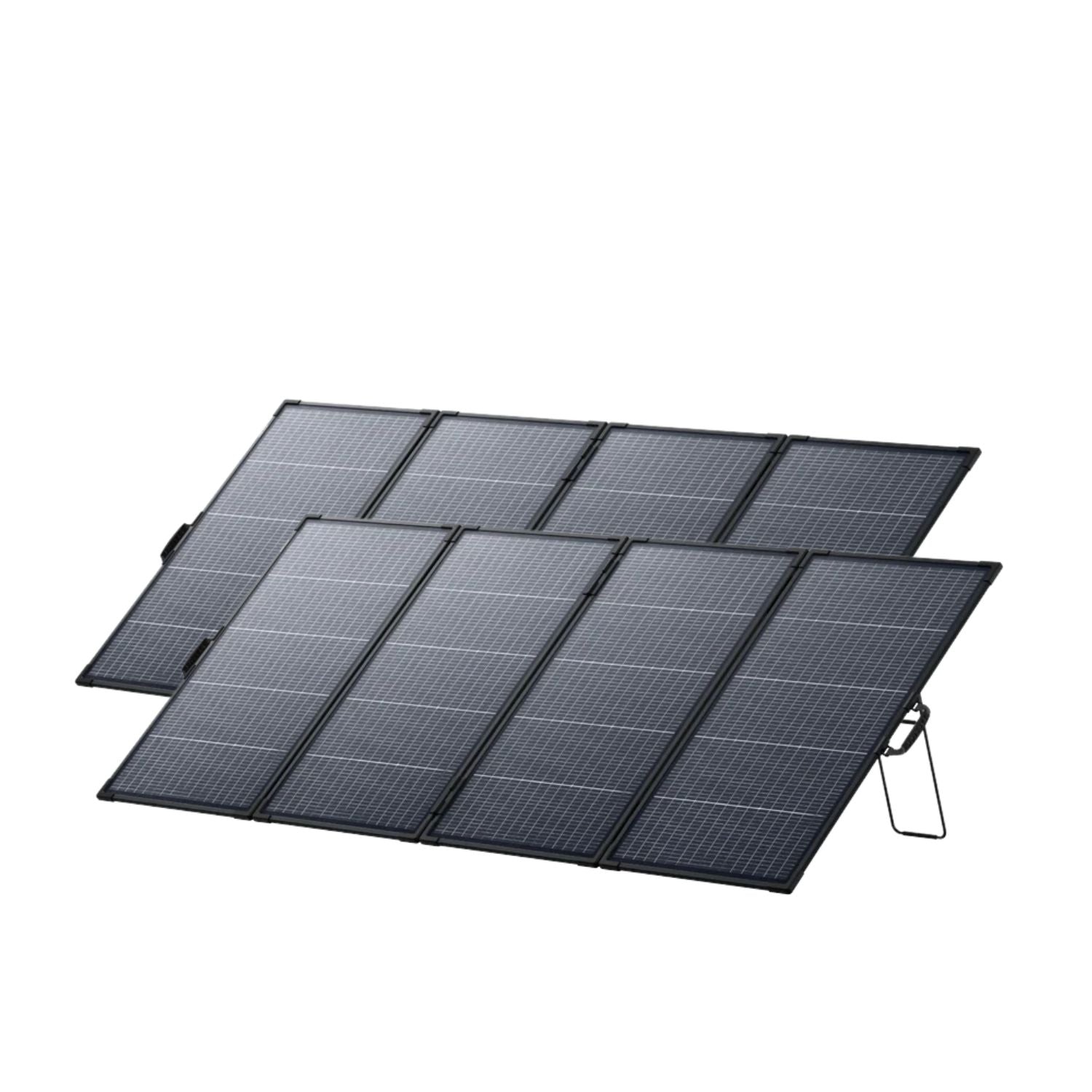 Two Anker SOLIX PS400 Bifacial Portable Solar Panel