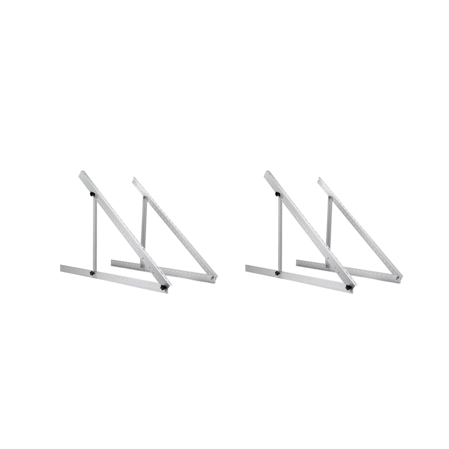 Two BougeRV 41 Inch Adjustable Solar Panel Tilt Mount Brackets