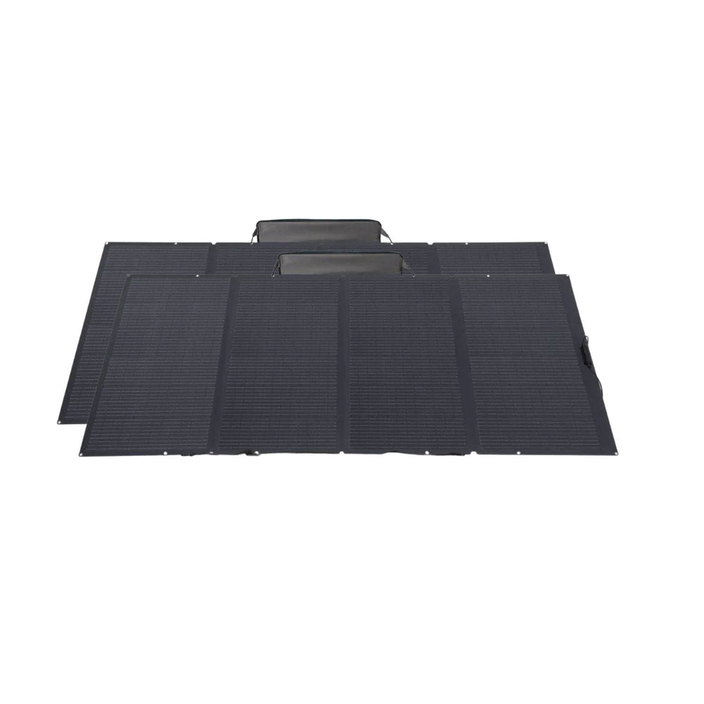Two EcoFlow 400 Watt Portable Solar Panels